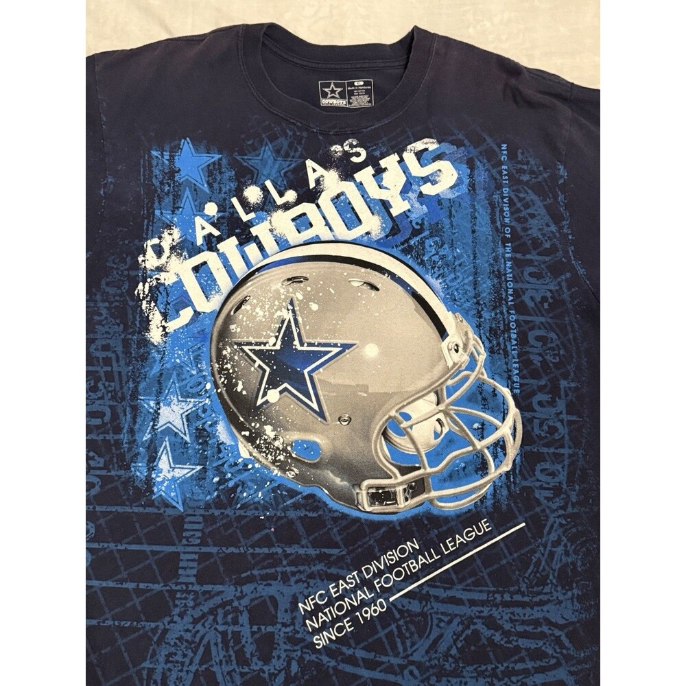 Dallas Cowboys NFL Team Apparel T-Shirt Football Graphic Menswear Size XL SS